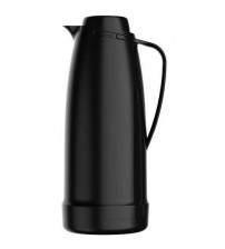 Bule Dama Branca, Preta e Vermelho Romã,  - 1 Litro